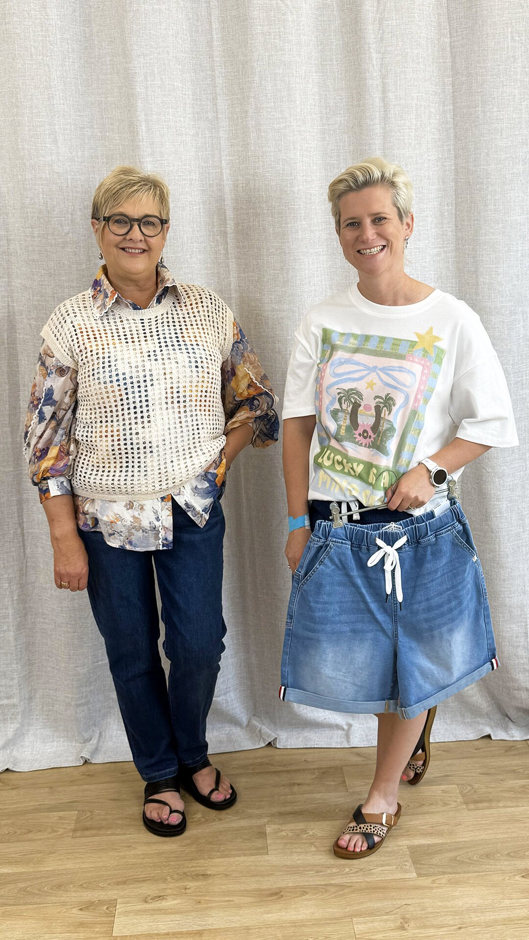 style items clothing on different bodies